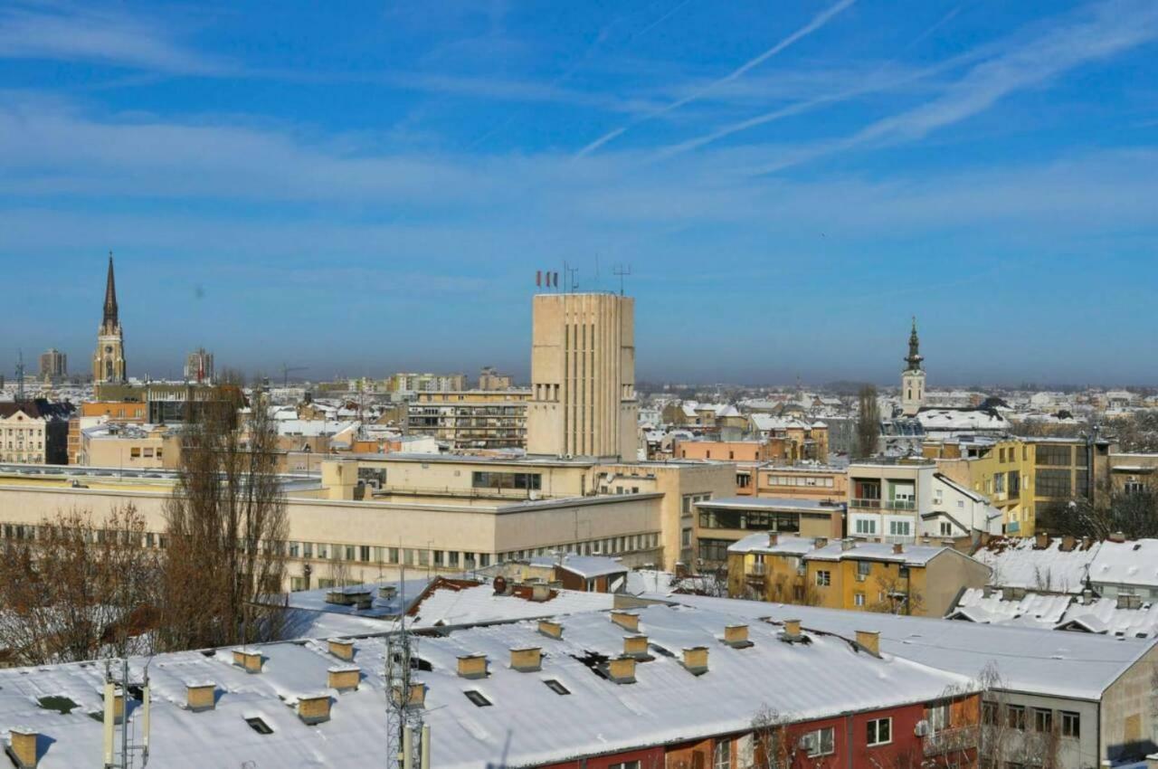 Penthouse Apartment Novi Sad Bagian luar foto